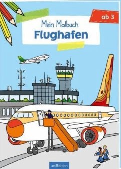 Mein Malbuch - Flughafen