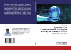 Synthesis and Characterization Techniques to Study Mixed Nano Ferrite