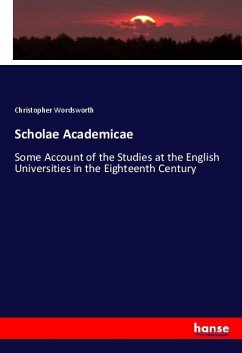 Scholae Academicae - Wordsworth, Christopher