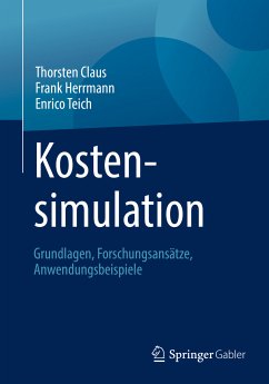 Kostensimulation (eBook, PDF) - Claus, Thorsten; Herrmann, Frank; Teich, Enrico