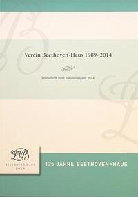 Verein Beethoven-Haus 1989-2014 - Verein Beethoven-Haus