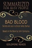 Bad Blood - Summarized for Busy People (eBook, ePUB)