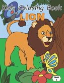 Kids Coloring Book: Lion