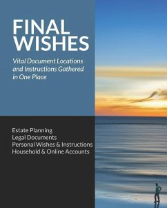 Final Wishes: Estate Planning - Legal Documents - Personal Wishes & Instructions - Household and Online Accounts - Simple Start Guides