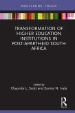 Transformation of Higher Education Institutions in Post-Apartheid South Africa (eBook, PDF)