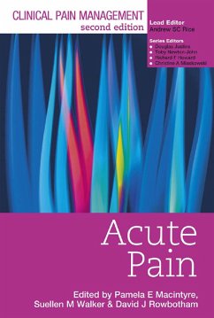 Clinical Pain Management : Acute Pain (eBook, ePUB) - Macintyre, Pamela; Rowbotham, David; Walker, Suellen