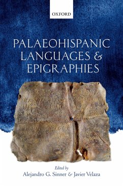 Palaeohispanic Languages and Epigraphies (eBook, ePUB)