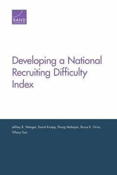 Developing a National Recruiting Difficulty Index - Wenger, Jeffrey B.; Knapp, David; Mahajan, Parag