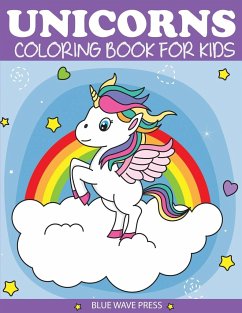 Unicorns Coloring Book for Kids - Blue Wave Press