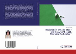 Restoration of Sand Stone Mining Area through Microbial Technology