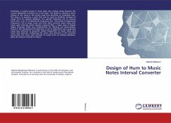 Design of Hum to Music Notes Interval Converter