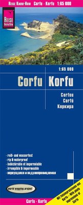 Reise Know-How Landkarte Korfu / Corfu (1:65.000) - Peter Rump, Reise Know-How Verlag