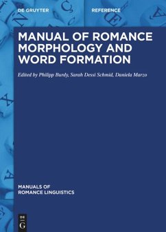 Manual of Romance Morphology and Word Formation