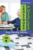 Crossword Puzzles Easy Monday Edition Vol. 6