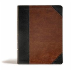 CSB Tony Evans Study Bible, Black/Brown Leathertouch - Evans, Tony