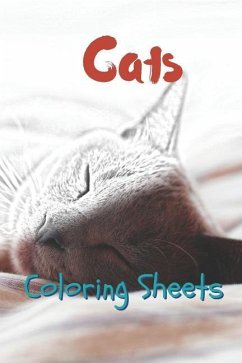 Cat Coloring Sheets: 30 Cat Drawings, Coloring Sheets Adults Relaxation, Coloring Book for Kids, for Girls, Volume 15 - Smith, Julian