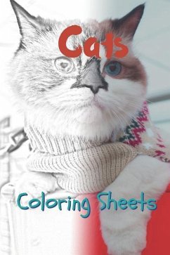 Cat Coloring Sheets: 30 Cat Drawings, Coloring Sheets Adults Relaxation, Coloring Book for Kids, for Girls, Volume 9 - Smith, Julian