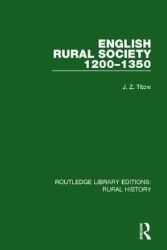 English Rural Society, 1200-1350 - Titow, J Z