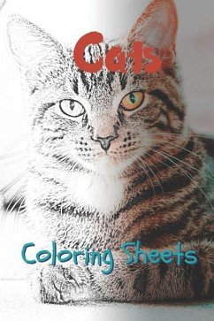 Cat Coloring Sheets: 30 Cat Drawings, Coloring Sheets Adults Relaxation, Coloring Book for Kids, for Girls, Volume 1 - Smith, Julian