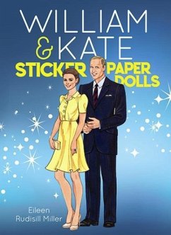 William & Kate Sticker Paper Dolls - Miller, Eileen