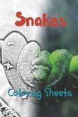 Snake Coloring Sheets: 30 Snake Drawings, Coloring Sheets Adults Relaxation, Coloring Book for Kids, for Girls, Volume 11