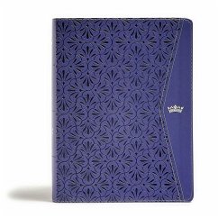 CSB Tony Evans Study Bible, Purple Leathertouch - Evans, Tony