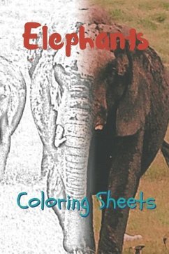 Elephant Coloring Sheets: 30 Elephant Drawings, Coloring Sheets Adults Relaxation, Coloring Book for Kids, for Girls, Volume 15 - Smith, Julian