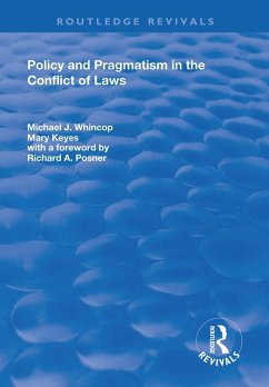 Cover Policy and Pragmatism in the Conflict of Laws (eBook, PDF)