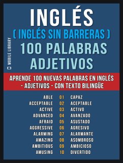 Inglés ( Inglés sin Barreras ) 100 Palabras - Adjetivos (eBook, ePUB) - Library, Mobile
