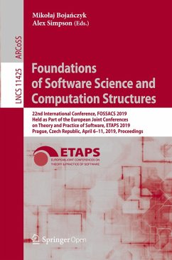 Cover Foundations of Software Science and Computation Structures