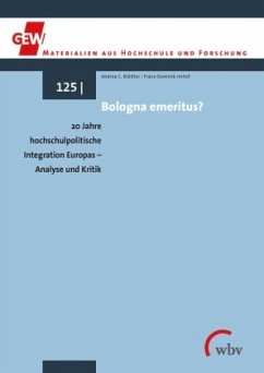 Bologna emeritus? - Blättler, Andrea C.;Imhof, Franz-Dominik