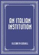An Italian Institution (eBook, ePUB) - Bild 1