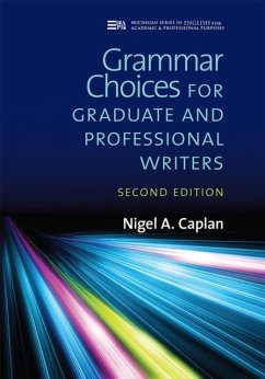 Cover Grammar Choices for Graduate and Professional Writers
