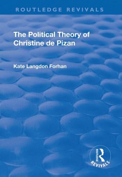 Cover The Political Theory of Christine De Pizan (eBook, PDF)
