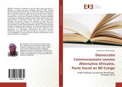 Démocratie Communautaire comme Alternative Africaine, Pacte Social en RD Congo - Amisi Tele Lubango, Joseph