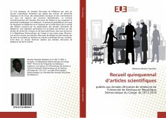 Recueil quinquennal d¿articles scientifiques - Mwehu Nyembo, Modeste