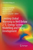 Limiting Global Warming to Well Below 2 °C: Energy System Modelling and Policy Development