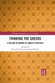 Thinking the Greeks (eBook, PDF)