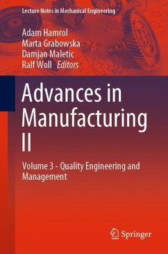 Advances in Manufacturing II