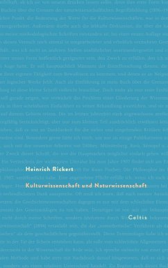 Kulturwissenschaft und Naturwissenschaft (eBook, ePUB) - Rickert, Heinrich
