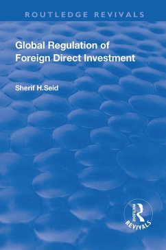 Cover Global Regulation of Foreign Direct Investment (eBook, PDF)