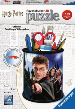 Ravensburger 3D Puzzle 11154 - Utensilo Harry Potter - 54 Teile - Stiftehalter für Harry Potter Fans ab 6 Jahren, Schreibtisch-Organizer für Kinder