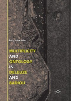 Multiplicity and Ontology in Deleuze and Badiou - Vartabedian, Becky