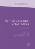 The 1772¿73 British Credit Crisis