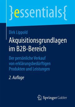 Akquisitionsgrundlagen im B2B-Bereich - Lippold, Dirk