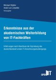 Erkenntnisse aus der akademischen Weiterbildung von IT-Fachkräften (eBook, ePUB)