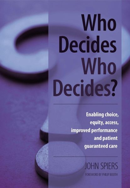 Who Decides Who Decides? (eBook, ePUB)