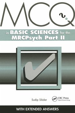 MCQs in Basic Sciences for the MRCPsych, Part Two (eBook, ePUB) - Sikdar, Sudip
