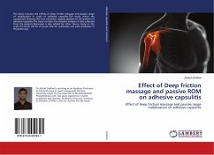 Effect of Deep friction massage and passive ROM on adhesive capsulitis - Dobhal, Ashish