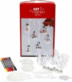 Creativ Company DIY Sets Dekoartikel Zweiteilige Deko-Kugeln, Kreativ Box